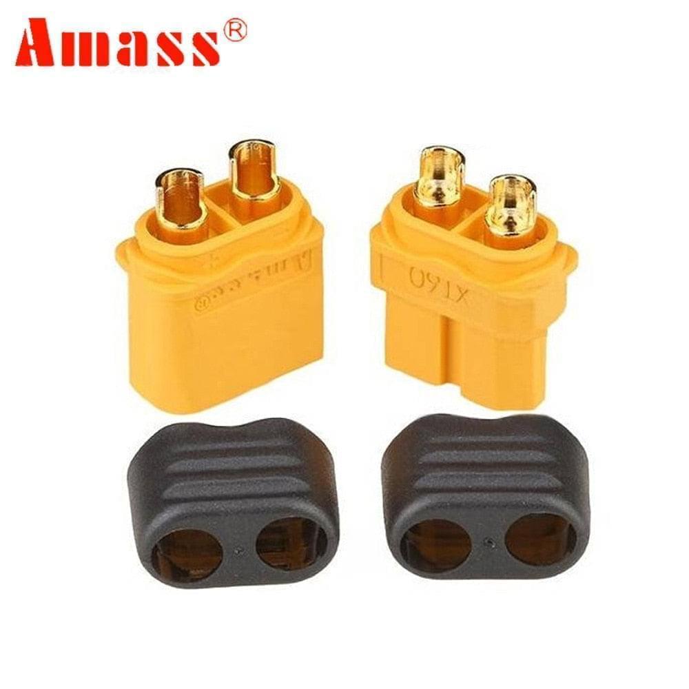 10 x Amass XT60+ XT60H Plug Connector With Sheath Housing 5 Male 5 Female (5 Pair ) For Rc Lipo Battery Rc Drone Car Boat 8 10 x Amass XT60+ XT60H Plug Connector With Sheath Housing 5 Male 5 Female (5 Pair ) For Rc Lipo Battery Rc Drone Car Boat - Image 8