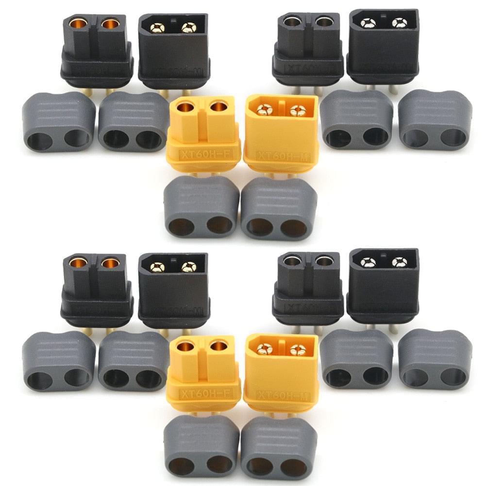 10 x Amass XT60+ XT60H Plug Connector With Sheath Housing 5 Male 5 Female (5 Pair ) For Rc Lipo Battery Rc Drone Car Boat 6 10 x Amass XT60+ XT60H Plug Connector With Sheath Housing 5 Male 5 Female (5 Pair ) For Rc Lipo Battery Rc Drone Car Boat - Image 6