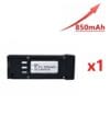 3.7V 850mAH Lipo Battery for E58 JY019 S168 RC Drone Quadcopter Spare Parts For RC Rechargeable Modular battery 7 3.7V 850mAH Lipo Battery for E58 JY019 S168 RC Drone Quadcopter Spare Parts For RC Rechargeable Modular battery - Image 7