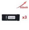 3.7V 850mAH Lipo Battery for E58 JY019 S168 RC Drone Quadcopter Spare Parts For RC Rechargeable Modular battery 6 3.7V 850mAH Lipo Battery for E58 JY019 S168 RC Drone Quadcopter Spare Parts For RC Rechargeable Modular battery - Image 6