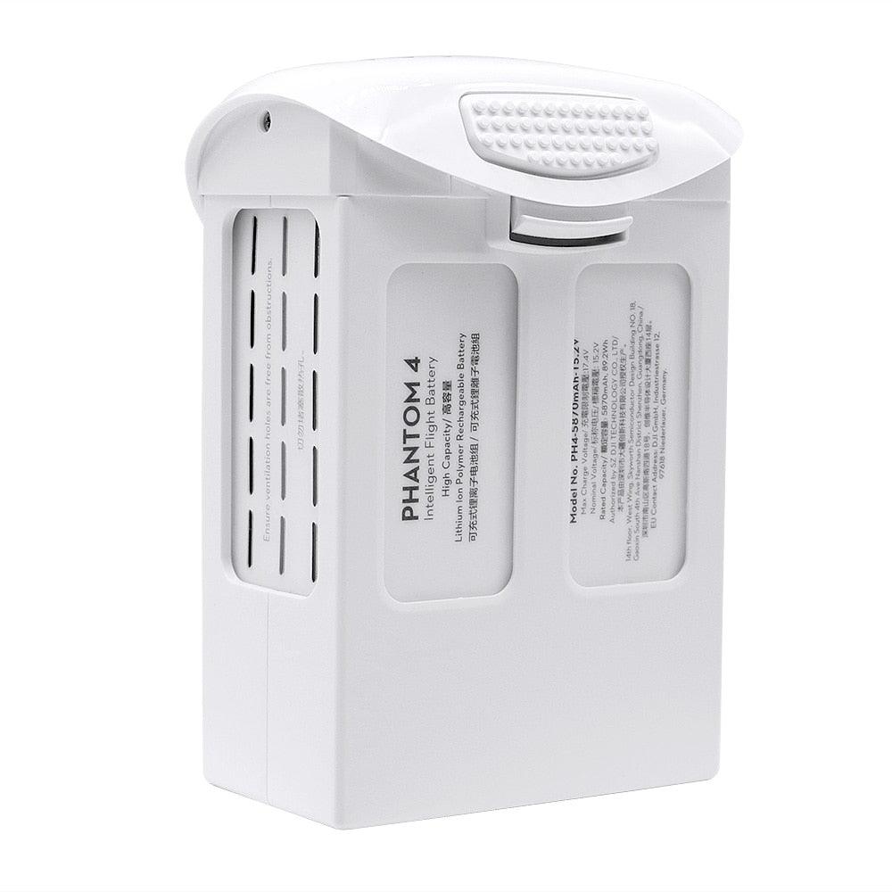 New Phantom 4 Pro battery - 15.2 V 5870mah LiPO 4S Battery for Phantom 4 series drone accessories Flight time 30 minutes Modular Battery 1 New Phantom 4 Pro battery - 15.2 V 5870mah LiPO 4S Battery for Phantom 4 series drone accessories Flight time 30 minutes Modular Battery
