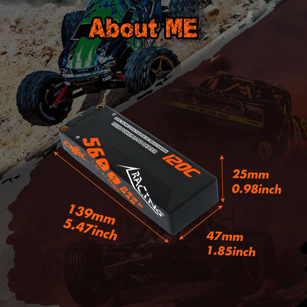 CNHL 7.4V 5600mAh Lipo 2S Battery for FPV Drone - 120C Hard Case With Deans T EC5 Plug For RC Car Airplane Tank Boat Vehicle Rally Trucks Buggy 7 CNHL 7.4V 5600mAh Lipo 2S Battery for FPV Drone - 120C Hard Case With Deans T EC5 Plug For RC Car Airplane Tank Boat Vehicle Rally Trucks Buggy - Image 7