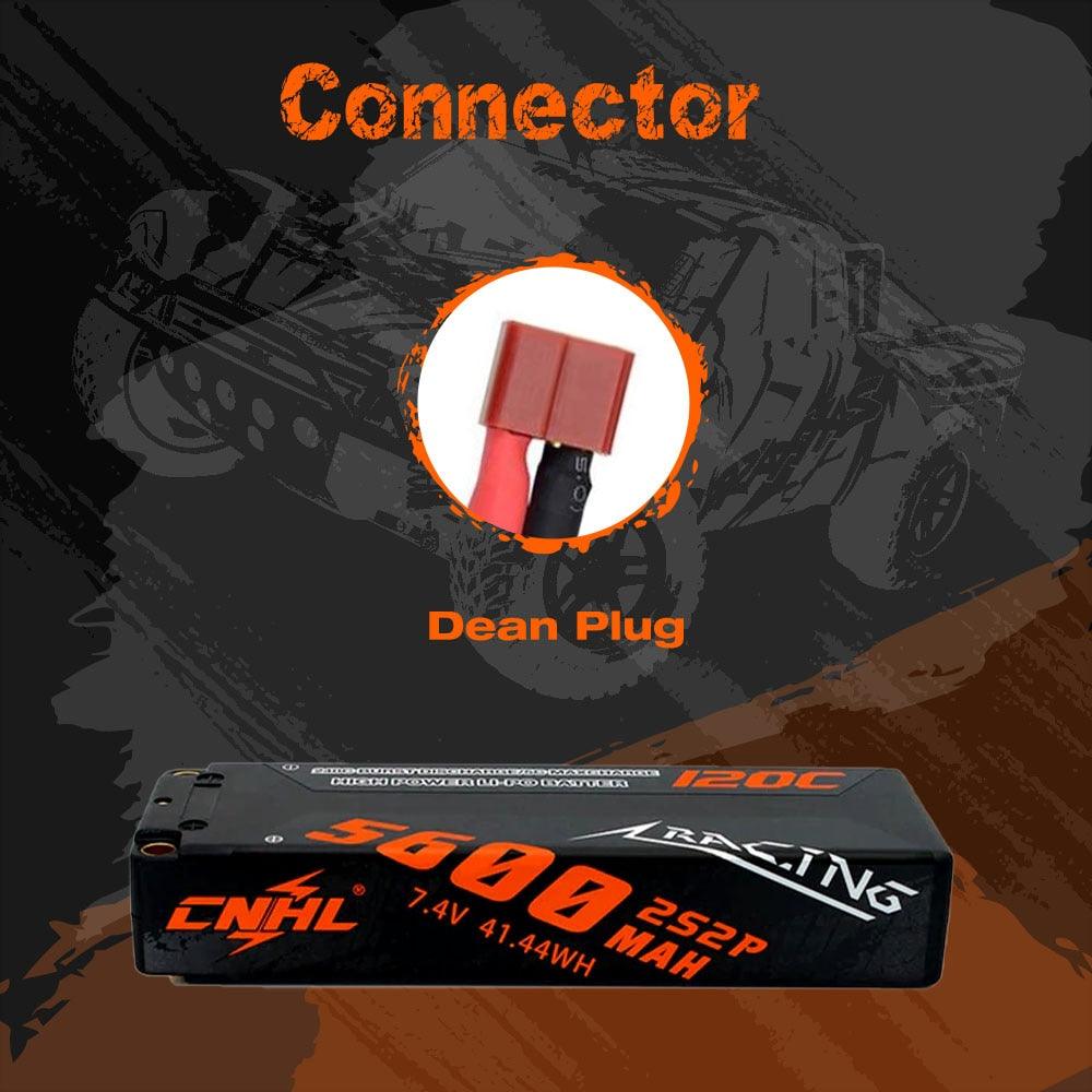 CNHL 7.4V 5600mAh Lipo 2S Battery for FPV Drone - 120C Hard Case With Deans T EC5 Plug For RC Car Airplane Tank Boat Vehicle Rally Trucks Buggy 6 CNHL 7.4V 5600mAh Lipo 2S Battery for FPV Drone - 120C Hard Case With Deans T EC5 Plug For RC Car Airplane Tank Boat Vehicle Rally Trucks Buggy - Image 6