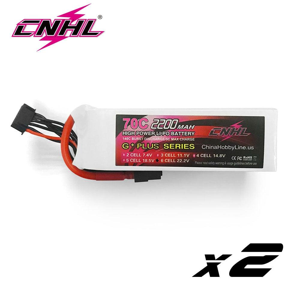 2PCS CNHL 2200mAh Battery - 3S 4S 6S 11.1V 14.8V 22.2V  Lipo Battery  With XT60 Plug For RC Car Airplane Helicopter Quadcopter Hobby FPV Drone Battery — изображение 7