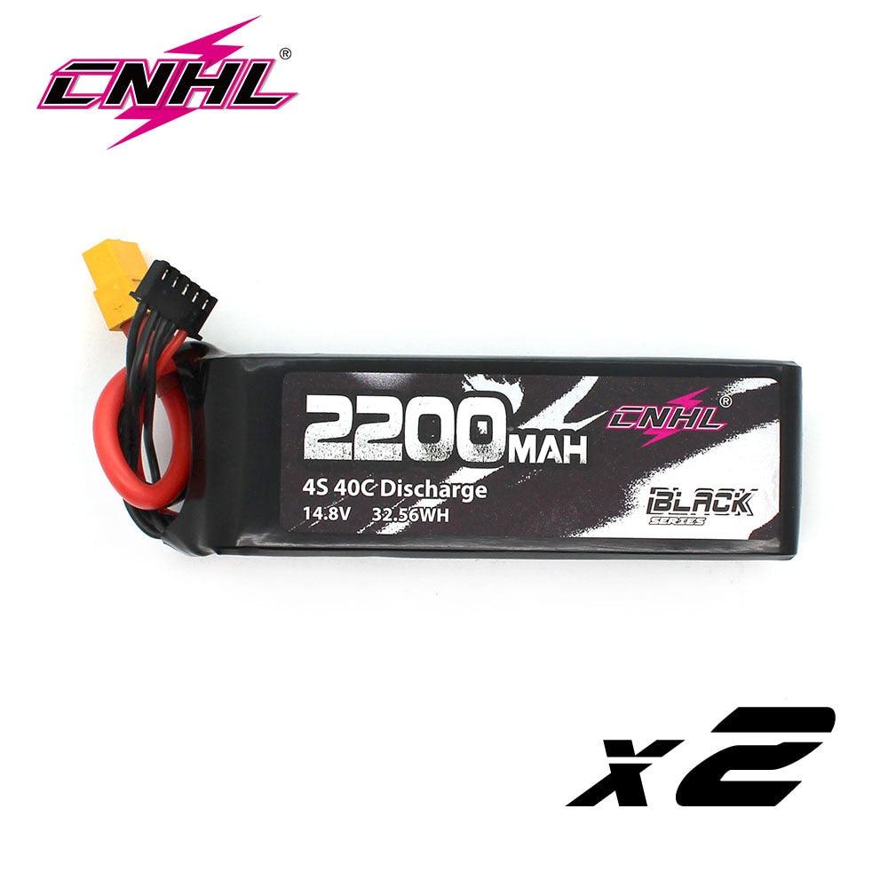 2PCS CNHL 2200mAh Battery - 3S 4S 6S 11.1V 14.8V 22.2V  Lipo Battery  With XT60 Plug For RC Car Airplane Helicopter Quadcopter Hobby FPV Drone Battery — изображение 5
