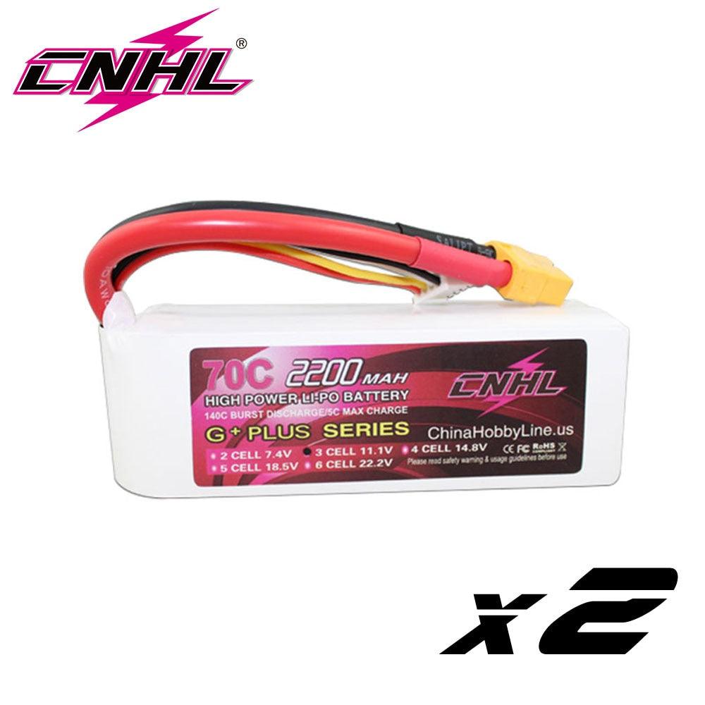 2PCS CNHL 2200mAh Battery - 3S 4S 6S 11.1V 14.8V 22.2V  Lipo Battery  With XT60 Plug For RC Car Airplane Helicopter Quadcopter Hobby FPV Drone Battery — изображение 4