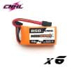 6PCS CNHL 2S 3S 4S 7.4V 11.1V 14.8V Lipo Battery for FPV Drone - 450mAh 850mAh 70C MiniStar With XT30 Plug For FPV Toothpick Drone Quadcopter RC Toys 3 6PCS CNHL 2S 3S 4S 7.4V 11.1V 14.8V Lipo Battery for FPV Drone - 450mAh 850mAh 70C MiniStar With XT30 Plug For FPV Toothpick Drone Quadcopter RC Toys — изображение 3