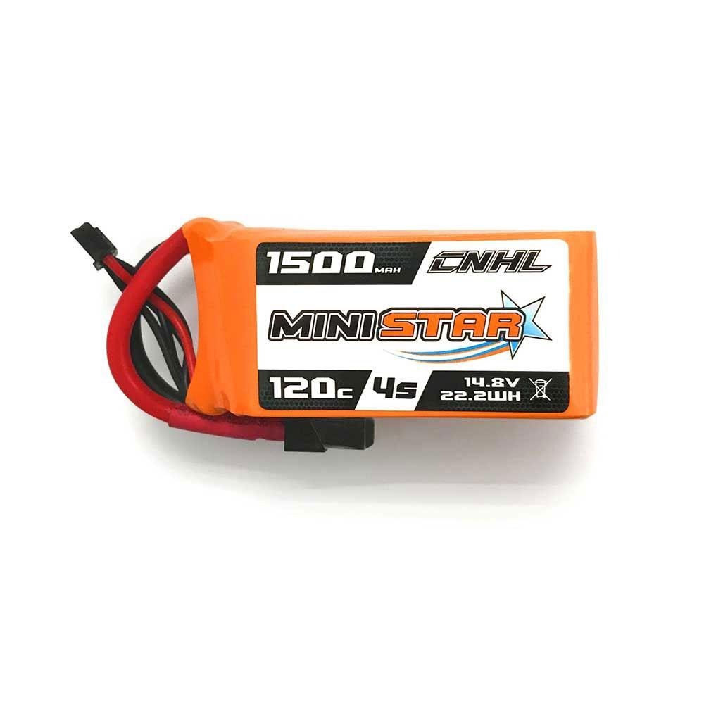 4PCS CNHL 4S 14.8V Lipo Battery for FPV Drone - 1300mAh 1500mAh 1800mAh 120C MiniStar With XT60 Plug For RC FPV Boat Quadcopter Airplane Drone 1 4PCS CNHL 4S 14.8V Lipo Battery for FPV Drone - 1300mAh 1500mAh 1800mAh 120C MiniStar With XT60 Plug For RC FPV Boat Quadcopter Airplane Drone