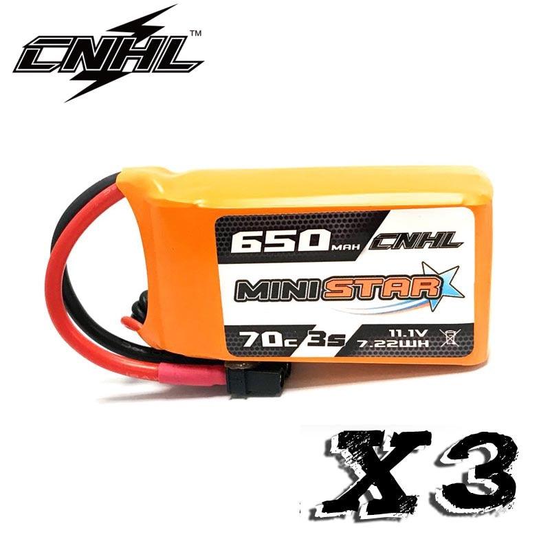 3PCS CNHL 11.1V 650mAh Lipo 3S Battery for FPV - 70C Ministar Series XT30 For Mini Quad FPV Drone Quadcopter Helicopter Airplane 2 3PCS CNHL 11.1V 650mAh Lipo 3S Battery for FPV - 70C Ministar Series XT30 For Mini Quad FPV Drone Quadcopter Helicopter Airplane — изображение 2