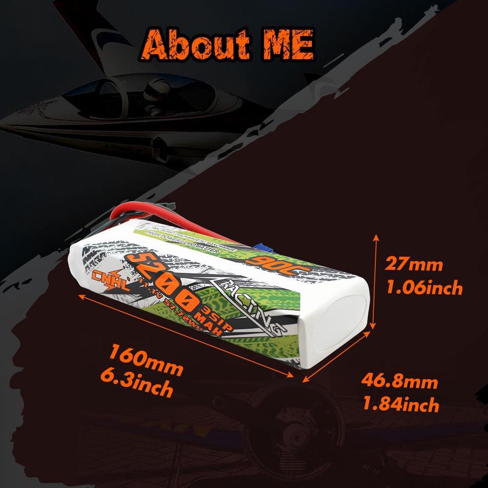CNHL RC Lipo Battery for FPV Drone - 3S 4S 6S 11.1V 14.8V 22.2V 5200mAh 6200mAh 9500mAh Battery With EC5 QS8 6.5mm 8mm Bullet For RC Car Boat 5 CNHL RC Lipo Battery for FPV Drone - 3S 4S 6S 11.1V 14.8V 22.2V 5200mAh 6200mAh 9500mAh Battery With EC5 QS8 6.5mm 8mm Bullet For RC Car Boat — изображение 5