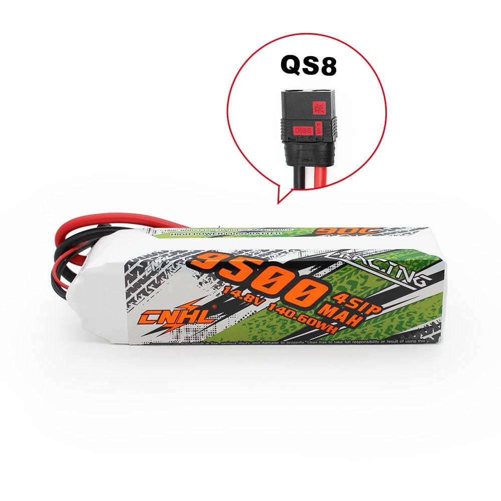 CNHL RC Lipo Battery for FPV Drone - 3S 4S 6S 11.1V 14.8V 22.2V 5200mAh 6200mAh 9500mAh Battery With EC5 QS8 6.5mm 8mm Bullet For RC Car Boat 2 CNHL RC Lipo Battery for FPV Drone - 3S 4S 6S 11.1V 14.8V 22.2V 5200mAh 6200mAh 9500mAh Battery With EC5 QS8 6.5mm 8mm Bullet For RC Car Boat — изображение 2