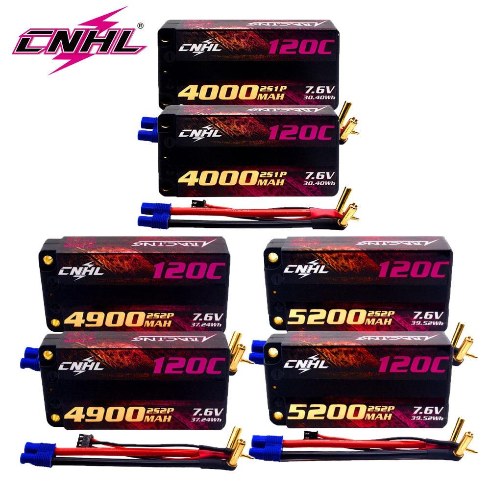 2PCS CNHL 2S 7.6V Lipo Battery for FPV Drone - 4000mAh 4900mAh 5200mAh 120C HV Shorty Hard Case With EC3 Plug For RC Car Boat Airplane Truck 2 2PCS CNHL 2S 7.6V Lipo Battery for FPV Drone - 4000mAh 4900mAh 5200mAh 120C HV Shorty Hard Case With EC3 Plug For RC Car Boat Airplane Truck — изображение 2