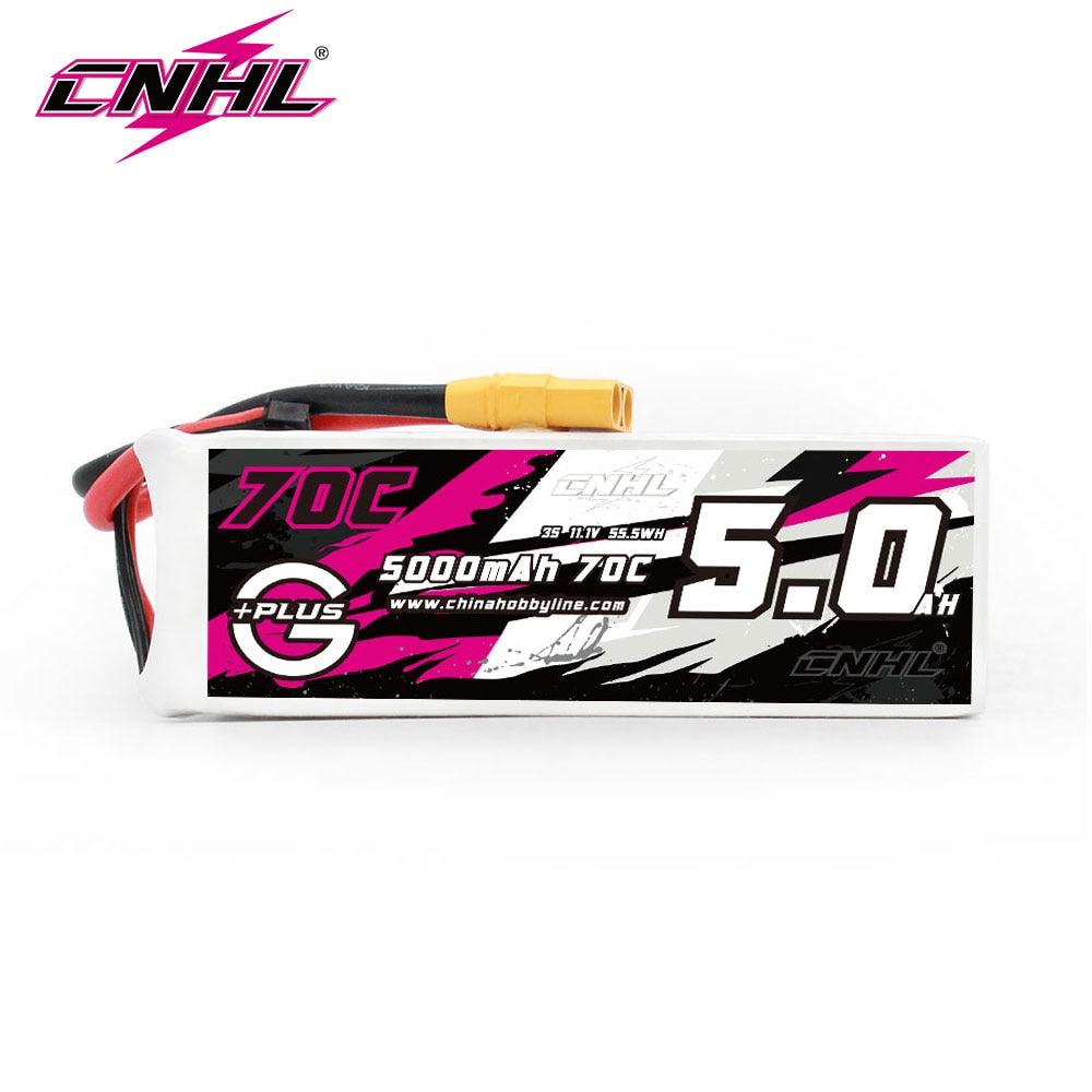 CNHL Lipo Battery For FPV Drone - 3S 4S 6S 11.1V 14.8V 22.2V 5000mAh 70C G+PLUS With XT90 Plug For RC Car Boat Airplane Helicopter 2 CNHL Lipo Battery For FPV Drone - 3S 4S 6S 11.1V 14.8V 22.2V 5000mAh 70C G+PLUS With XT90 Plug For RC Car Boat Airplane Helicopter - صورة CNHL Lipo Battery For FPV Drone - 3S 4S 6S 11.1V 14.8V 22.2V 5000mAh 70C G+PLUS With XT90 Plug For RC Car Boat Airplane Helicopter - صورة 2