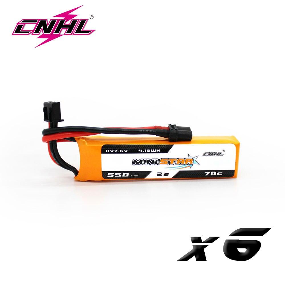 6PCS CNHL 2S 3S 4S 7.6V 11.4V 15.2V 550mAh Lipo Battery for FPV Drone - 70C MiniStar HV With XT30 Plug For RC FPV Racing Drone Drone Airplane 5 6PCS CNHL 2S 3S 4S 7.6V 11.4V 15.2V 550mAh Lipo Battery for FPV Drone - 70C MiniStar HV With XT30 Plug For RC FPV Racing Drone Drone Airplane — изображение 5