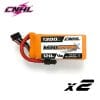 2PCS CNHL 14.8V Lipo 4S  Battery for FPV Drone - 1300mAh 1500mAh 1600mAh 1800mAh 120C Ministar Series With XT60 Plug For RC FPV Drone Quadcopter - Bild 3