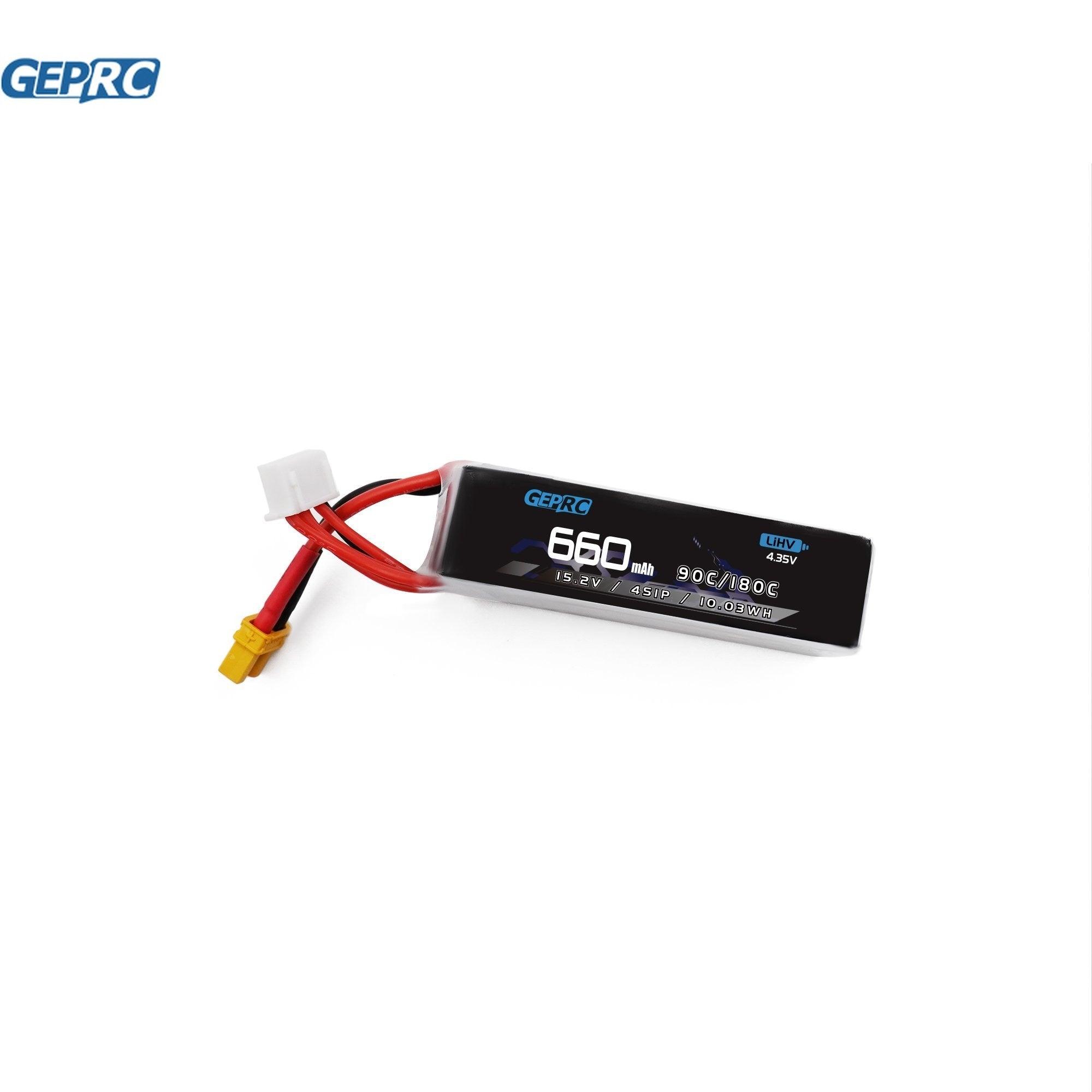 GEPRC 4S 660mAh LiPo Battery - 90/180C HV 3.8V/4.35V Suitable For Cinelog Series For RC FPV Quadcopter Drone Accessories FPV Drone Battery — изображение 4