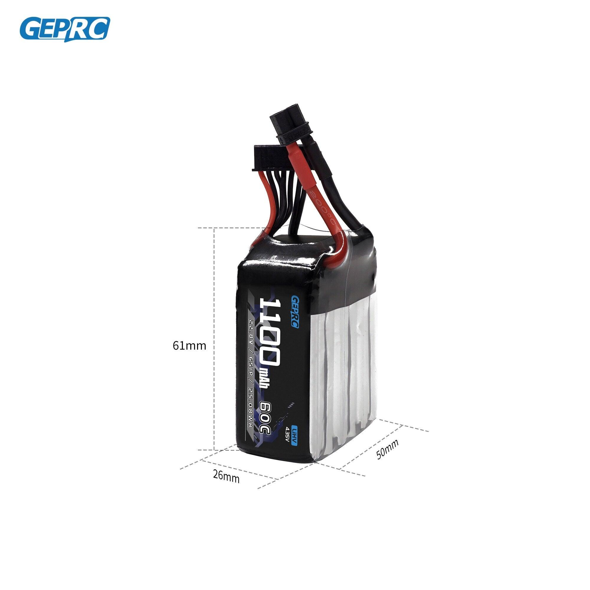 GEPRC 6S 1100mAh 60C LiPo Battery - Suitable For 3-5Inch Series Drone For RC FPV Quadcopter Freestyle Drone Accessories Parts FPV Drone Battery - Image 5