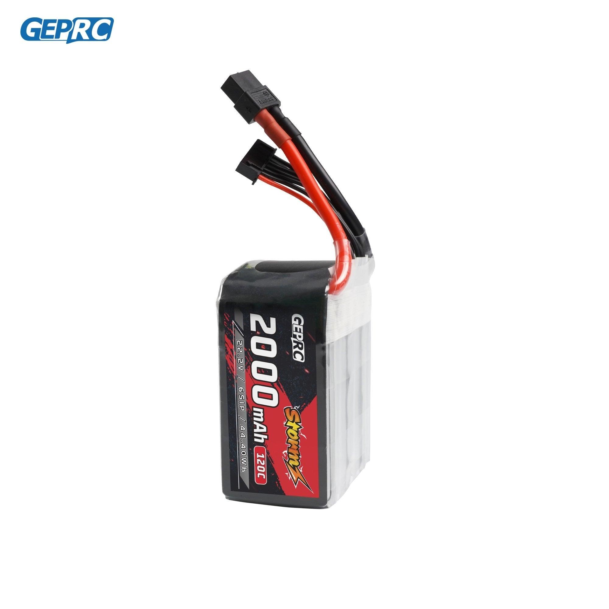 GEPRC Storm 6S 2000mAh 120C Lipo Battery - Suitable For 3-7Inch Series Drone For RC FPV Quadcopter Freestyle Series FPV Battery 2 GEPRC Storm 6S 2000mAh 120C Lipo Battery - Suitable For 3-7Inch Series Drone For RC FPV Quadcopter Freestyle Series FPV Battery — изображение 2
