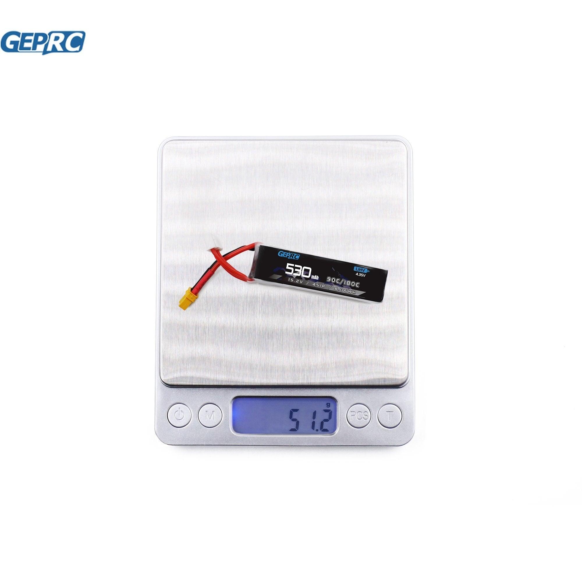 GEPRC 4S 530mAh LiPo Battery - 90/180C HV 3.8V/4.35V Battery Suitable For 2-3Inch Series Drone For RC FPV Quadcopter Accessories FPV Battery — изображение 4