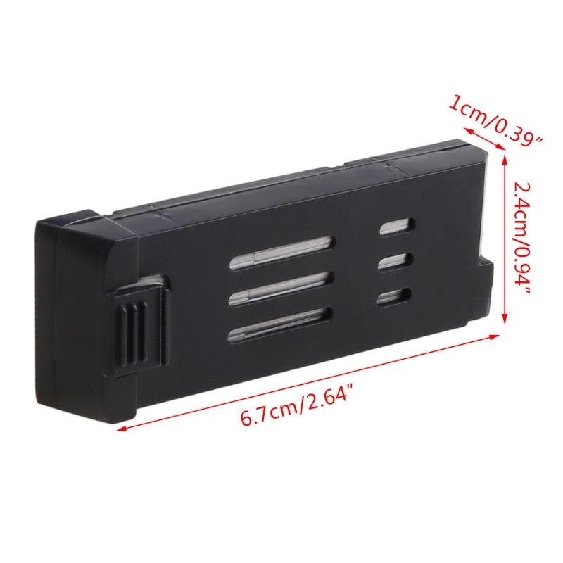 New 3.7V 600mAh 800mAh 1600mAh 1800mAh Lithium Battery Compatible with Eachine E58 S168 JY019 JD19 Drone Quadcopter Spare Parts Modular Battery - Image 9