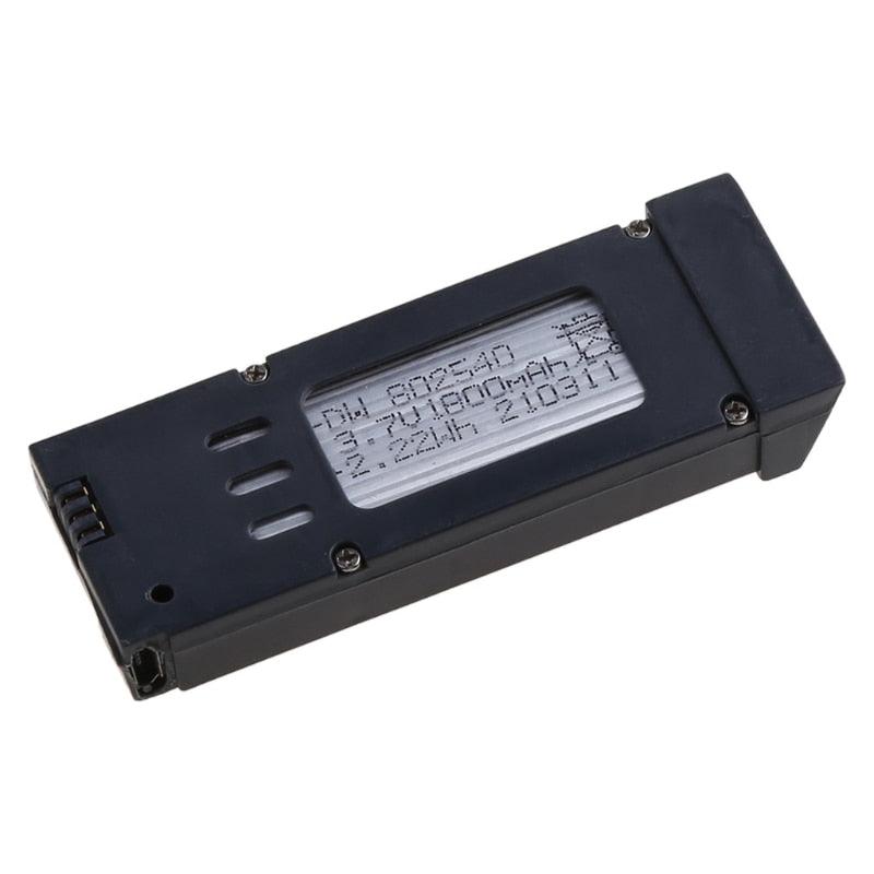 New 3.7V 600mAh 800mAh 1600mAh 1800mAh Lithium Battery Compatible with Eachine E58 S168 JY019 JD19 Drone Quadcopter Spare Parts Modular Battery - Image 7