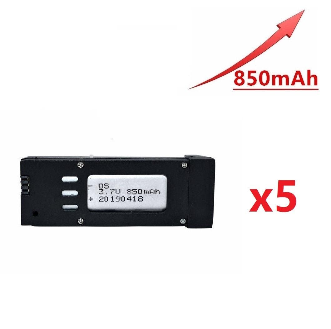 Upgraded 3.7V 850mAh Lipo Battery For E58 S168 JY019 RC Quadcopter Spare Parts 3.7v Drones Modular Battery - Image 6