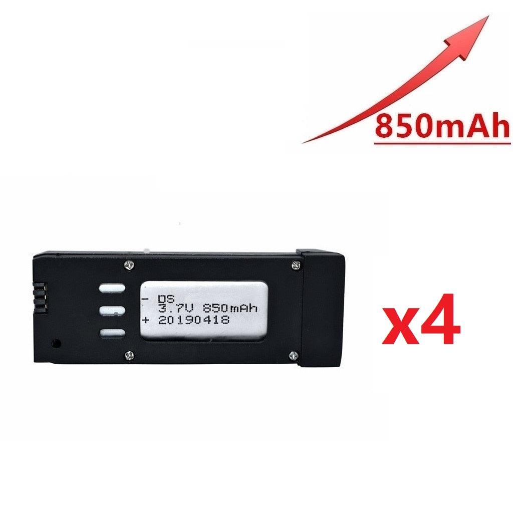 Upgraded 3.7V 850mAh Lipo Battery For E58 S168 JY019 RC Quadcopter Spare Parts 3.7v Drones Modular Battery - Image 4