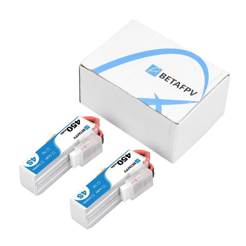 4PCS BETAFPV 4S 450mAh 75C Lipo Battery For Beta95X V3 FPV Whoop Quadcopter Battery Parts Racing Drone Battery Accessories 3 4PCS BETAFPV 4S 450mAh 75C Lipo Battery For Beta95X V3 FPV Whoop Quadcopter Battery Parts Racing Drone Battery Accessories — изображение 3