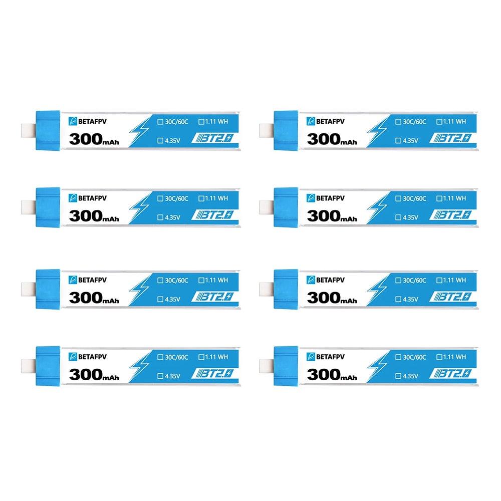 BETAFPV 1S 300mAh PH2.0 30C Battery FPV Drone Battery