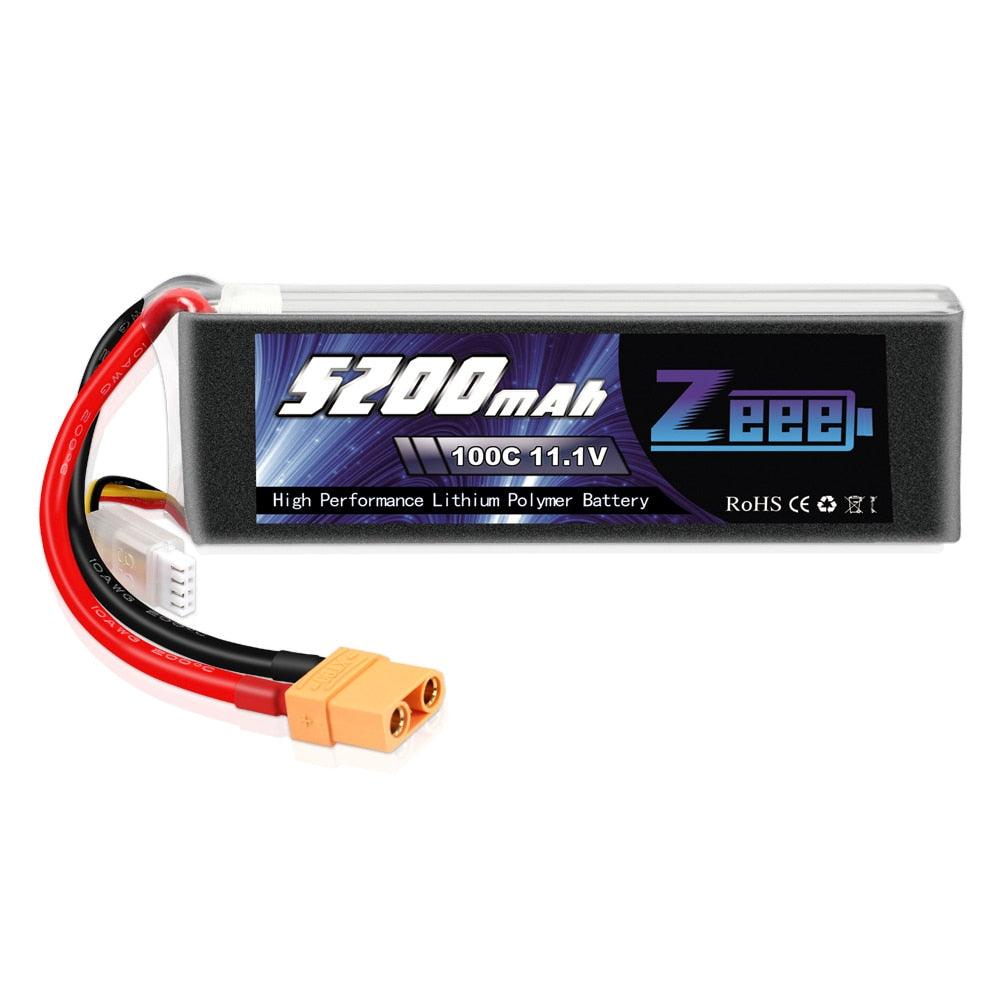 Zeee 5200mAh 100C 11.1V 3S Lipo Battery with XT90 Connector Graphene LiPo Battey for RC Car Quadcopter Helicopter Boat Airplane FPV Drone Battery 1 Zeee 5200mAh 100C 11.1V 3S Lipo Battery with XT90 Connector Graphene LiPo Battey for RC Car Quadcopter Helicopter Boat Airplane FPV Drone Battery