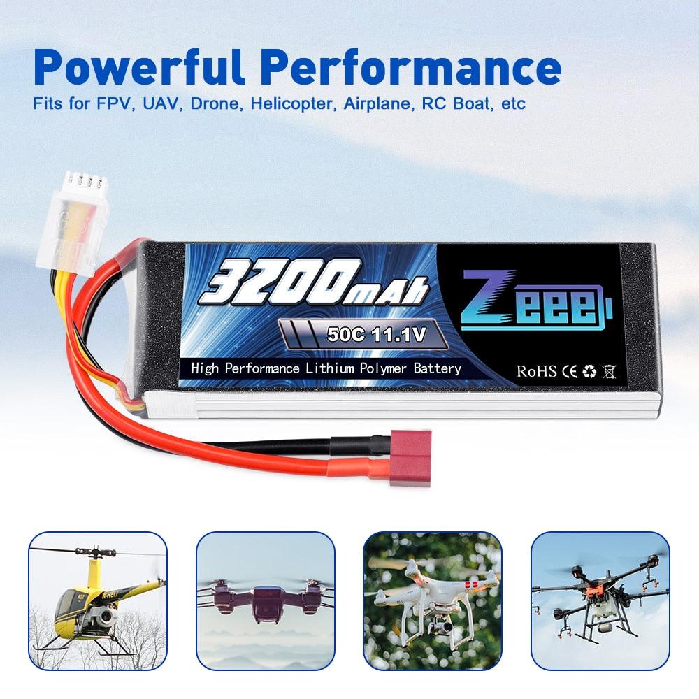 2units Zeee 11.1V 50C 3200mAh 3S Lipo Battery with Deans Connector Softcase Battery for RC Airplane Helicopter RC Car Truck Boat FPV Battery 5 2units Zeee 11.1V 50C 3200mAh 3S Lipo Battery with Deans Connector Softcase Battery for RC Airplane Helicopter RC Car Truck Boat FPV Battery — изображение 5