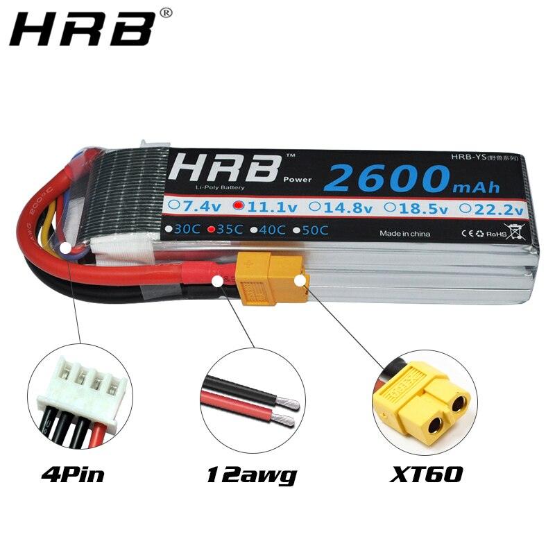 HRB Lipo Battery 2600mah T Dean 2S 3S 7.4V 35C XT60 Plug 11.1V 14.8V 18.5V 22.2V For Airplane Helicopter Drone FPV RC Parts 4S 5S 6S 6 HRB Lipo Battery 2600mah T Dean 2S 3S 7.4V 35C XT60 Plug 11.1V 14.8V 18.5V 22.2V For Airplane Helicopter Drone FPV RC Parts 4S 5S 6S — изображение 6
