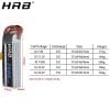 HRB Lipo Battery 2600mah T Dean 2S 3S 7.4V 35C XT60 Plug 11.1V 14.8V 18.5V 22.2V For Airplane Helicopter Drone FPV RC Parts 4S 5S 6S 3 HRB Lipo Battery 2600mah T Dean 2S 3S 7.4V 35C XT60 Plug 11.1V 14.8V 18.5V 22.2V For Airplane Helicopter Drone FPV RC Parts 4S 5S 6S — изображение 3