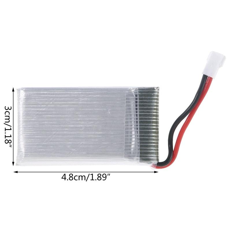 R58A 3.7V 2000mAh Lipo Battery 903048 Li-ion Battery/Charger RC Quadcopter Accessory Repair Spare Part for KY601S H11D H11C RC - Image 6
