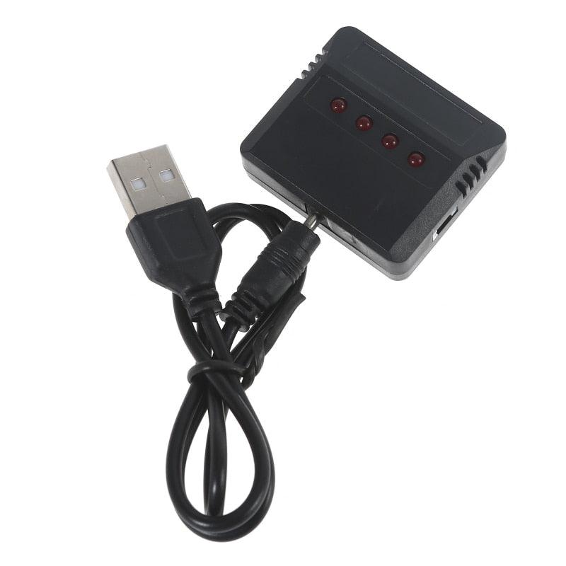 R58A 3.7V 2000mAh Lipo Battery 903048 Li-ion Battery/Charger RC Quadcopter Accessory Repair Spare Part for KY601S H11D H11C RC - Image 4