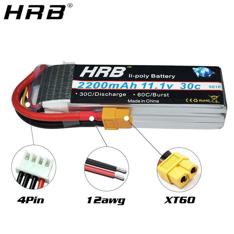 HRB Lipo Battery - 2S 3S 4S 6S 1500mah 2200mah 2600mah 5000mah 6000mah 7000mah 4000mah 7.4V 11.1V 14.8V 22.2V T XT60 RC Parts 3 HRB Lipo Battery - 2S 3S 4S 6S 1500mah 2200mah 2600mah 5000mah 6000mah 7000mah 4000mah 7.4V 11.1V 14.8V 22.2V T XT60 RC Parts - Bild 3