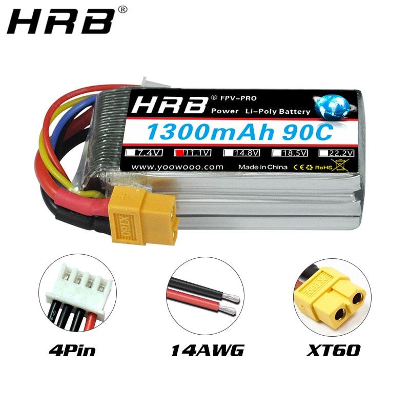 2PCS HRB 2S 3S 4S 5S 6S Lipo Battery - 7.4V 11.1V 14.8V 22.2V 2000mah 5000mah 6000mah 1500mah RC Airplane FPV Drone Car Parts 3 2PCS HRB 2S 3S 4S 5S 6S Lipo Battery - 7.4V 11.1V 14.8V 22.2V 2000mah 5000mah 6000mah 1500mah RC Airplane FPV Drone Car Parts - Image 3