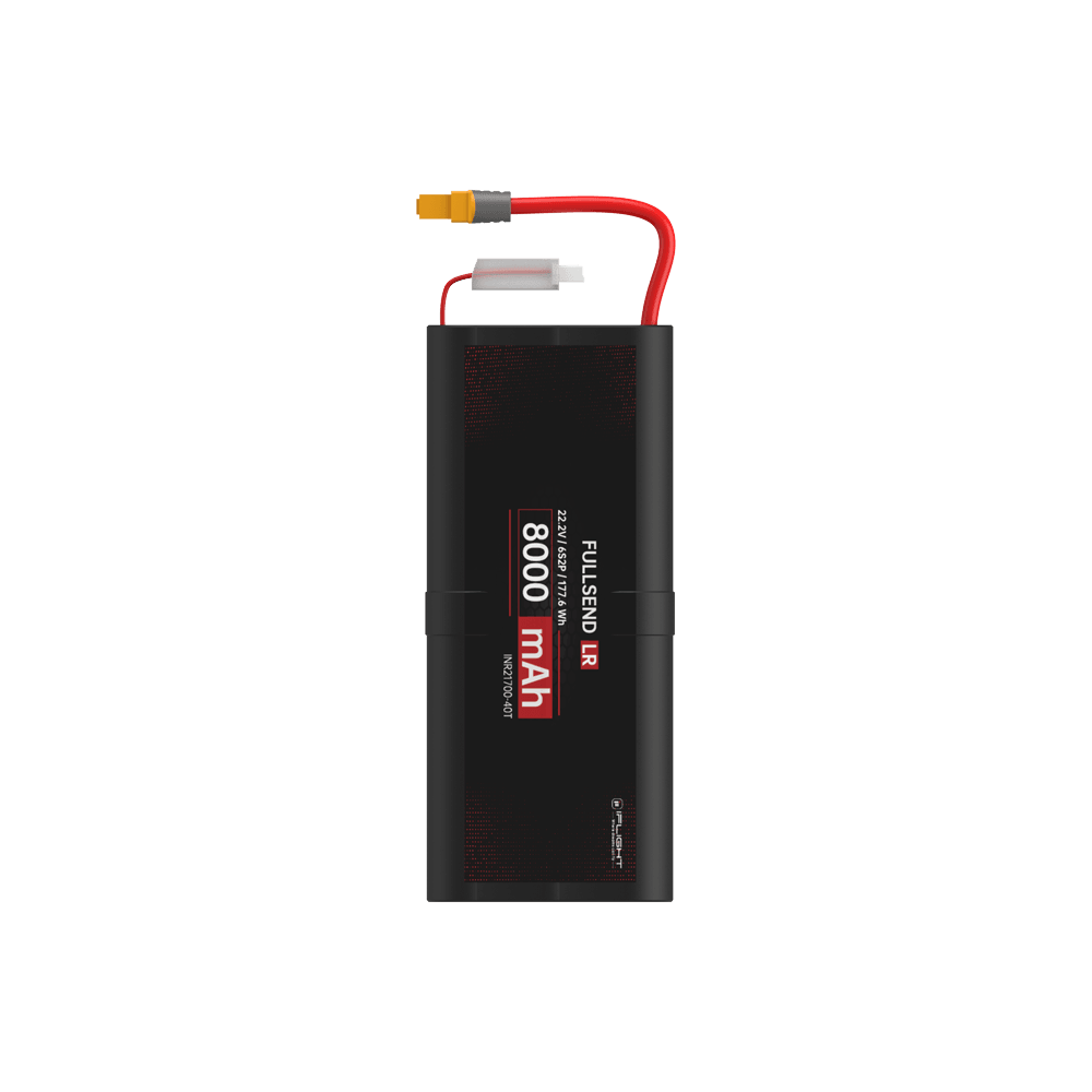 iFlight Fullsend 6S 8000mAh Battery - 2P 22.2V Li-Ion FPV Battery with XT60 connector for FPV Drone 6 iFlight Fullsend 6S 8000mAh Battery - 2P 22.2V Li-Ion FPV Battery with XT60 connector for FPV Drone - Bild 6