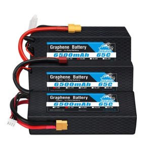 Yowoo Graphene Lipo Battery 6500mah - 2S 3S 4S 7.4V 11.1V 14.8V T XT60 XT90 EC5 Hard Case Car Airplanes RC Parts 65C