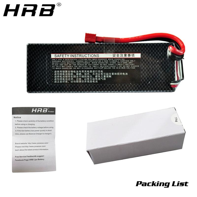 HRB 3S 11.1V Lipo Battery - 3000mah 3300mah 3600 4000mah 4200 5200mah 6000mah 7000mah T Deans XT60 Plug RC Car Parts Hard Case 3 HRB 3S 11.1V Lipo Battery - 3000mah 3300mah 3600 4000mah 4200 5200mah 6000mah 7000mah T Deans XT60 Plug RC Car Parts Hard Case - Bild 3