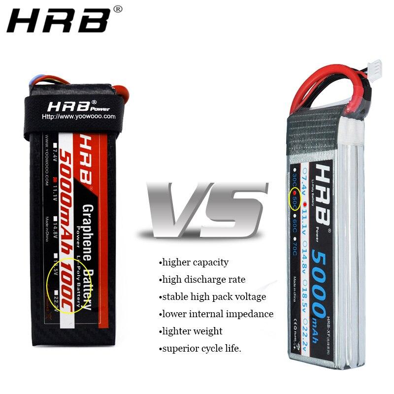 HRB Graphene 3S 11.1V 5000mah Lipo Battery -100C XT90 XT60 Deans EC5 T XT90-S For Racing Car Airplane Boat Truck RC Parts 11 HRB Graphene 3S 11.1V 5000mah Lipo Battery -100C XT90 XT60 Deans EC5 T XT90-S For Racing Car Airplane Boat Truck RC Parts - Image 11