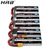 HRB 1800mah 2S 3S Lipo Battery - 7.4V 11.1V XT60 T Deans 50C 14.8V 18.5V 22.2V 4S 5S 6S RC Parts For Mjx Bugs Drone Airplanes Car — изображение 3