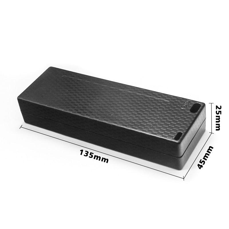 Carbon Fiber Hard Case Orange Black Sheath Banana Hardcase For Lipo Battery Accessories 1S 2S 3S 4S 5S 6S Protect Cover RC Parts — изображение 6