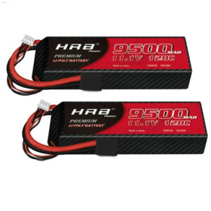 HRB 3S Lipo Battery 11.1V 9500mah - 120C Hard Case XT60 T EC2 EC3 EC5 XT90 XT30 for For RC Car Truck Monster Boat Drone RC Toy