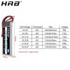 HRB 4200mah Lipo Battery 14.8V - T Deans 7.4V 11.1V 2S 3S 18.5V 22.2V 4S 5S 6S XT60 RC Quadcopter FPV Airplane Drone Car Parts 60C - Image 3