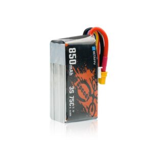2PCS BETAFPV 3S 850mAh 75C Lipo Drone Battery For FPV
