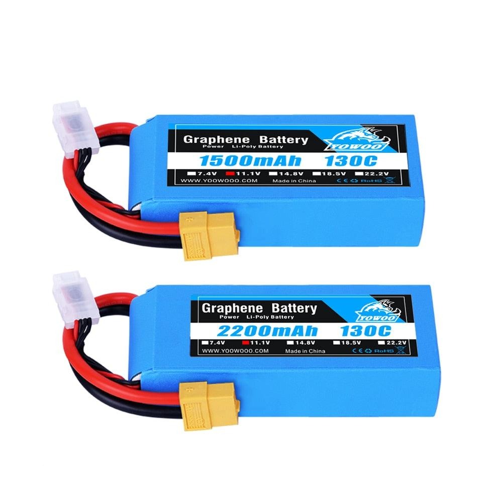 2PCS Yowoo Graphene 2S 3S 4S 6S Lipo Battery - 2200mah 2600mah 1300mah 1500mah EC3 T XT60 Plug 130C RC Airplanes Car Drone Parts 1 2PCS Yowoo Graphene 2S 3S 4S 6S Lipo Battery - 2200mah 2600mah 1300mah 1500mah EC3 T XT60 Plug 130C RC Airplanes Car Drone Parts