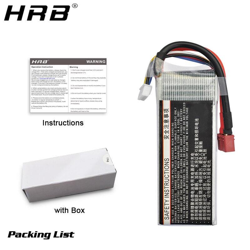 HRB 3S 11.1V 1500mah Lipo Battery - 100C 90x34x22mm For RC Product Like RC Quadcopter, Helicopter, Boat, Car, Airplane 3 HRB 3S 11.1V 1500mah Lipo Battery - 100C 90x34x22mm For RC Product Like RC Quadcopter, Helicopter, Boat, Car, Airplane - Image 3