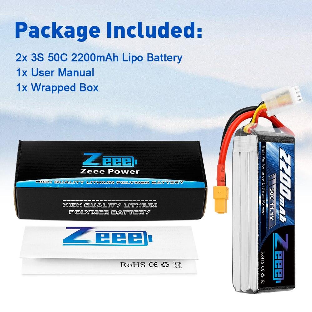 2units Zeee 2200mAh 3S Drone Battery - 11.1V 50C Lipo Battery with XT60 Plug For RC Quadcopter QAV250 Drone Boat Airplane FPV Battery 6 2units Zeee 2200mAh 3S Drone Battery - 11.1V 50C Lipo Battery with XT60 Plug For RC Quadcopter QAV250 Drone Boat Airplane FPV Battery - Bild 6