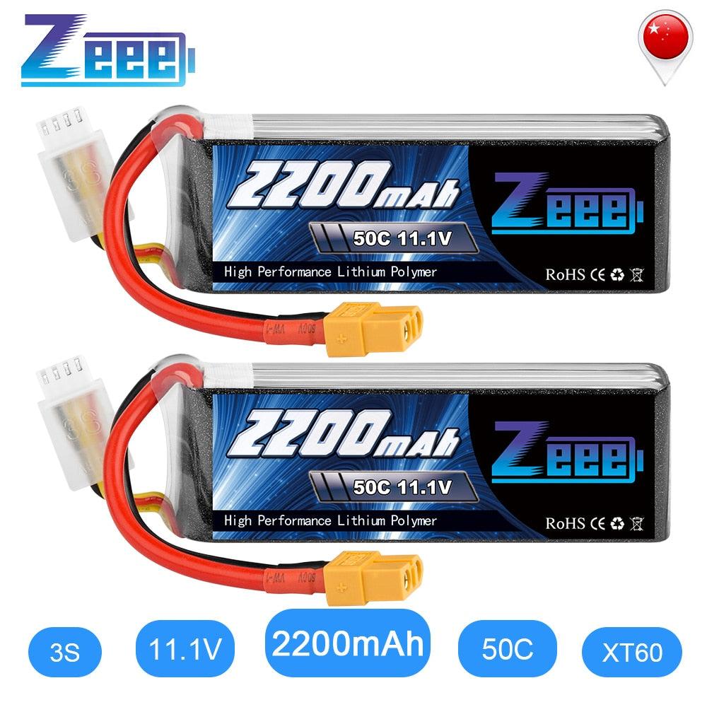 2units Zeee 2200mAh 3S Drone Battery - 11.1V 50C Lipo Battery with XT60 Plug For RC Quadcopter QAV250 Drone Boat Airplane FPV Battery 2 2units Zeee 2200mAh 3S Drone Battery - 11.1V 50C Lipo Battery with XT60 Plug For RC Quadcopter QAV250 Drone Boat Airplane FPV Battery - Bild 2